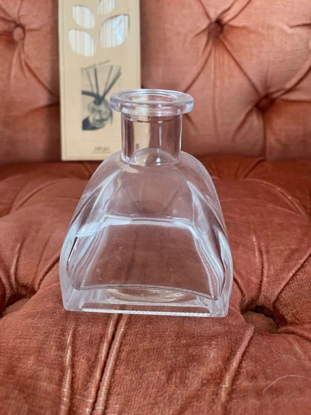 Reed Diffuser Sticks & Glass Diffuser Bottle - Natural Beige